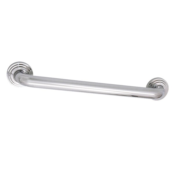 Kingston Brass DR214161 16-Inch x 1-1/4-Inch O.D Grab Bar, Polished Chrome DR214161 - main
